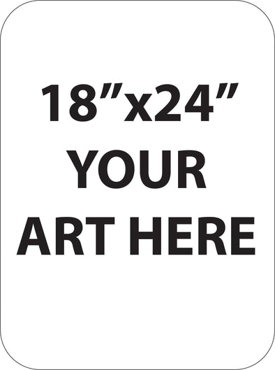 18"x24"  "ART UPLOAD" AirGarage (ACM)