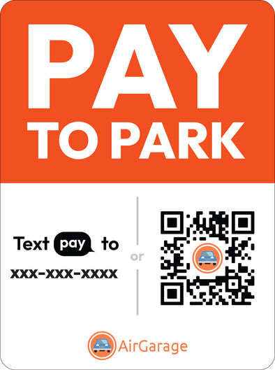18"x24" Pay to Park (ACM)