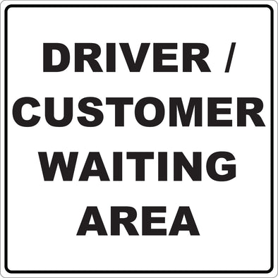 24"x24" Driver/Customer Waiting Area (ACM)