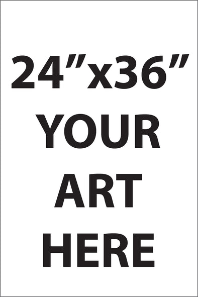 24"x36"  "ART UPLOAD" AirGarage (ACM)